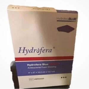 Blue Antibacterial Foam Dressing - Purple